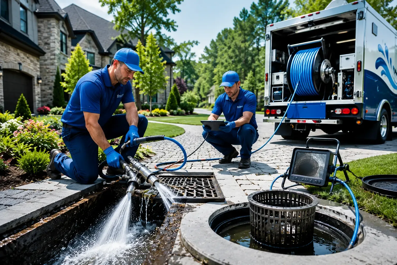 Local outdoor drain cleaning professionals in Columbus, AR