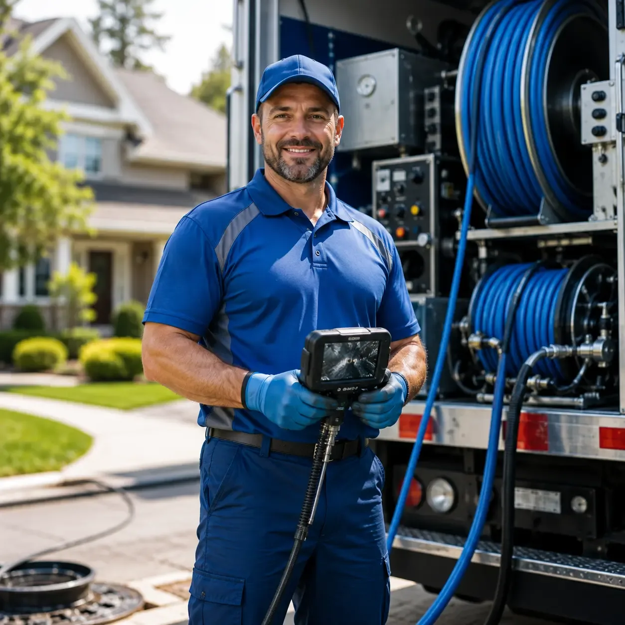Local outdoor drain cleaning specialists in Columbus, AR